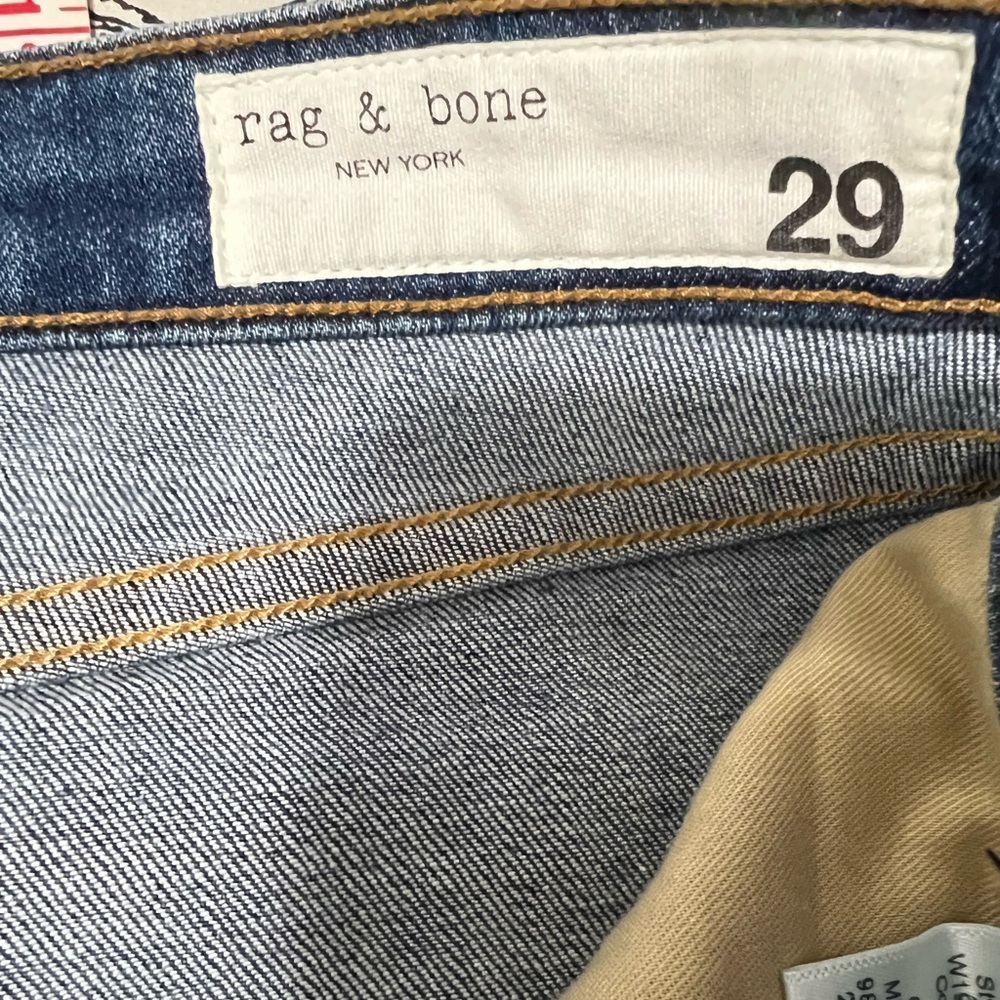 Rag & Bone Nina High-Rise Short - Balboa Size 29 - Picture 7 of 9